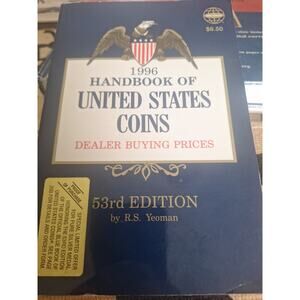 US Coin & Paper Money Book Lot Yeoman Friedberg Price Guide Reference